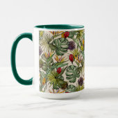 Tropisches Muster Tasse (Links)