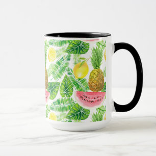 tropisches Muster Tasse