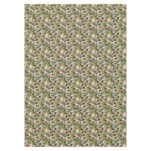 Tropisches Muster Tischdecke (Vorderseite)