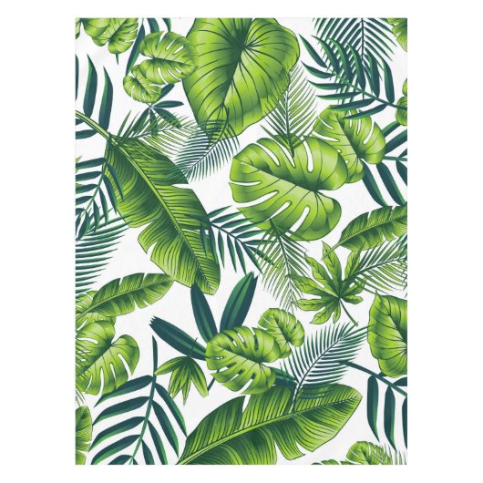 Tropisches Muster Tischdecke (Vorderseite)