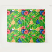 tropisches Muster Wandteppich (Vorderseite (Horizontal))