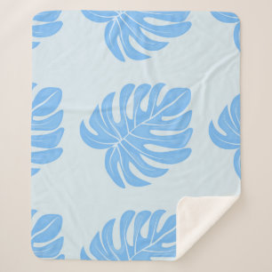 Tropisches nahtloses ethnisches Muster mit exotisc Sherpadecke