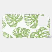 Tropisches, nahtloses Muster mit exotischen Palmen Case-Mate iPhone Hülle (Rückseite (Horizontal))