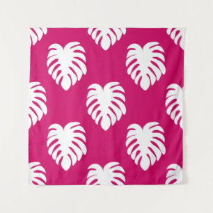 Tropisches nahtloses Muster mit Monsterie. Kunst,R Wandteppich