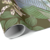 tropisches nahtloses Muster mit tropischen Blume,  Geschenkpapier (Rolleneckpunkt)