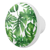 Tropisches Natureleaf Keramikknauf (Rechts)