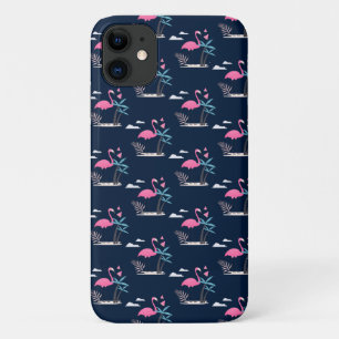 Tropisches Niedliches, lustiges Flamingo-Aquarellm Case-Mate iPhone Hülle