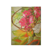 Tropisches Obst Noch Leben Original Aquarellkunst Notizblock (Rotiert)