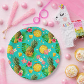 Tropisches Obst Pappteller (Party)