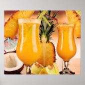 Tropisches Obst Poster (Vorne)