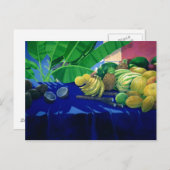 Tropisches Obst Postkarte (Vorne/Hinten)