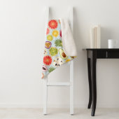 Tropisches Obst Sherpa Blanket Sherpadecke (Beispiel)