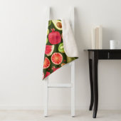 Tropisches Obst Sherpa Blanket Sherpadecke (Beispiel)