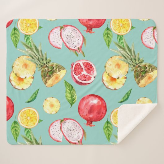 Tropisches Obst Sherpadecke (Vorderseite (Horizontal))