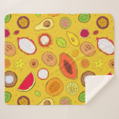 Tropisches Obst Sherpadecke (Vorderseite (Horizontal))