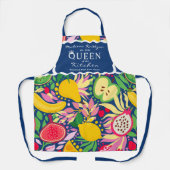 Tropisches Obst Sommerkönigin der Küche Schürze (Vorderseite)