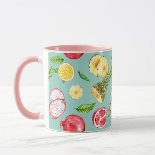 Tropisches Obst Tasse (Links)