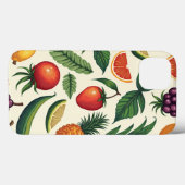 tropisches Obst- und Gemüsemuster Ipon 13 Fall Case-Mate iPhone Hülle (Rückseite (Horizontal))