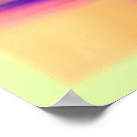 Tropisches Obstsortiment Poster (Ecke)