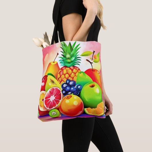 Tropisches Obstsortiment Tasche (Von Nahem)