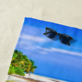 Tropisches Ocean Bachelorette Weekend Beach Handtu Strandtuch (Beispiel)