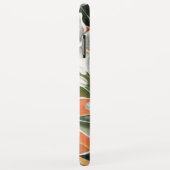 Tropisches Orange & Blume Wasserfarbmuster Case-Mate iPhone Hülle (Hinten/Rechts)