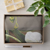 Tropisches Orchid-Blume Blumenzwirn Seidenpapier