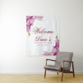 Tropisches Orchid-Foto Wandteppich (Beispiel)