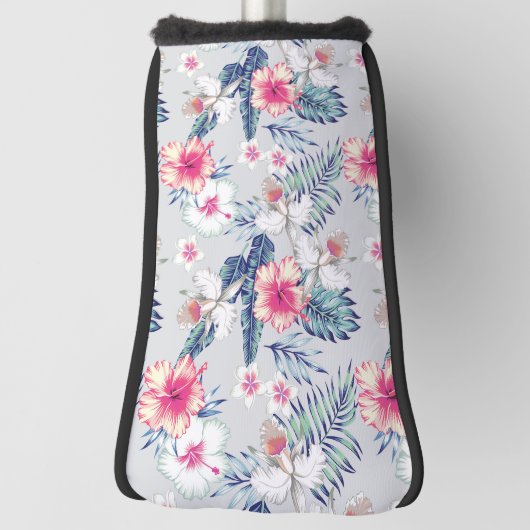 Tropisches Orchideenmuster Golf Headcover (Rotieren 90)