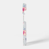 Tropisches Orchideenmuster iPhone Hülle (Linke Seite)