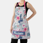 Tropisches Orchideenmuster Schürze (InSitu)