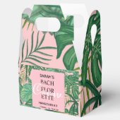 Tropisches Palm Pink Junggeselinnen-Abschied Hango Geschenkschachtel (Geöffnet)