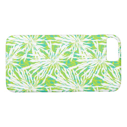 Tropisches Palmblatt-Muster Case-Mate iPhone Hülle (Rückseite (Horizontal))