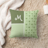 Tropisches Palme-Muster Kissen (Decke)