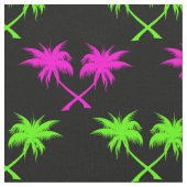 Tropisches Palme-Muster Stoff (Nahaufnahme)