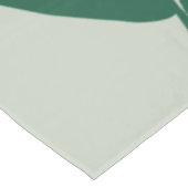 Tropisches Palmenblättrig, grün und grün Tischdecke (Schrägansicht)