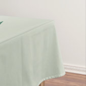 Tropisches Palmenblättrig, grün und grün Tischdecke (Beispiel)