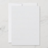 Tropisches Palmenfoto Hochzeit Terminankündigung Save The Date (Rückseite)