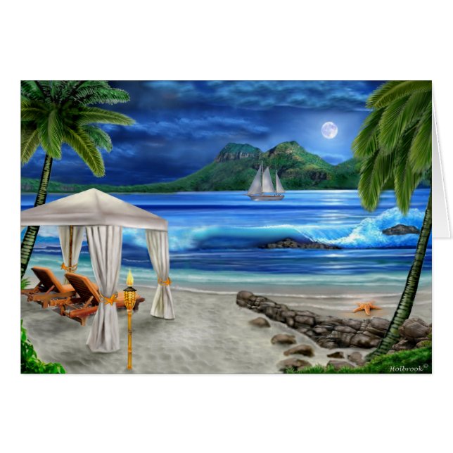 TROPISCHES PARADIES (Vorderseite (Horizontal))
