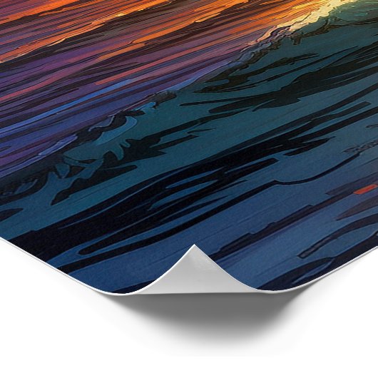 Tropisches Paradies - Ai Poster (Ecke)