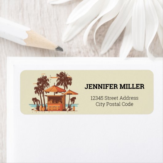 Tropisches Paradies am Meer (Insitu)