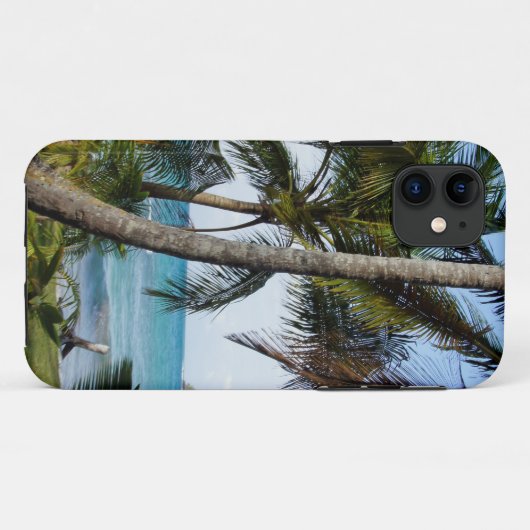 tropisches Paradies Case-Mate iPhone Hülle (Rückseite (Horizontal))