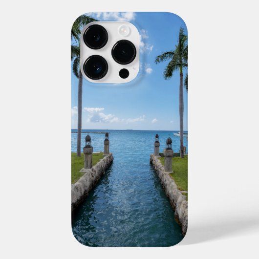 Tropisches Paradies Case-Mate iPhone Hülle (Rückseite)