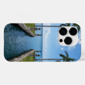 Tropisches Paradies Case-Mate iPhone Hülle (Rückseite (Horizontal))