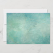 Tropisches Paradies Coconut Bouquet Hochzeit Save The Date (Rückseite)