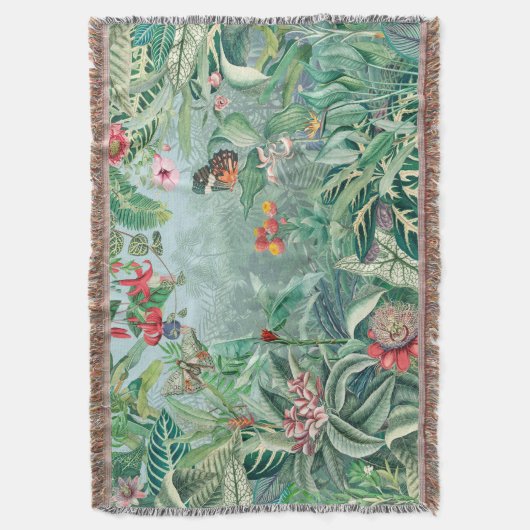 Tropisches Paradies Decke (Vorderseite Vertikal)