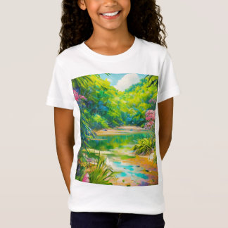 Tropisches Paradies - Dschungeloase T-Shirt