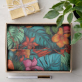 Tropisches Paradies Exotic Flora Decoupage Seidenpapier (Geschenk)