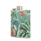 Tropisches Paradies Flachmann (Links)