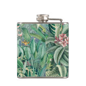 Tropisches Paradies Flachmann (Rückseite)